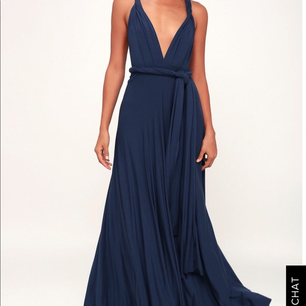 Lulu’s Tricks of the Trade Maxi Dress